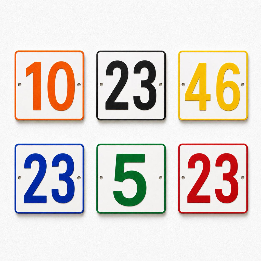 Personalised House Number Sign – Custom Home Front Door Gate Plate Plaque