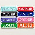Personalised Kids Name Door Sign – Custom Girls Boys Bedroom Decoration Plate