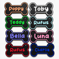 Personalised Dog Name Bone Sign – Custom Pet Crate Cage House Decoration Plate
