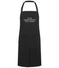 Embroidered Personalised Text Apron Custom Name Business Kitchen Baking Gift