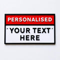 Personalised Your Text Warning Sign – Custom House Decoration Danger Plate Plaque