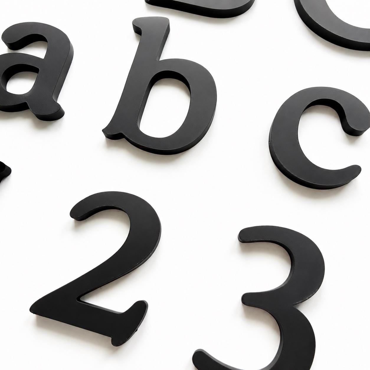 Personalised Letters & Numbers – Indoor Wall Sign Office Business Name Bedroom
