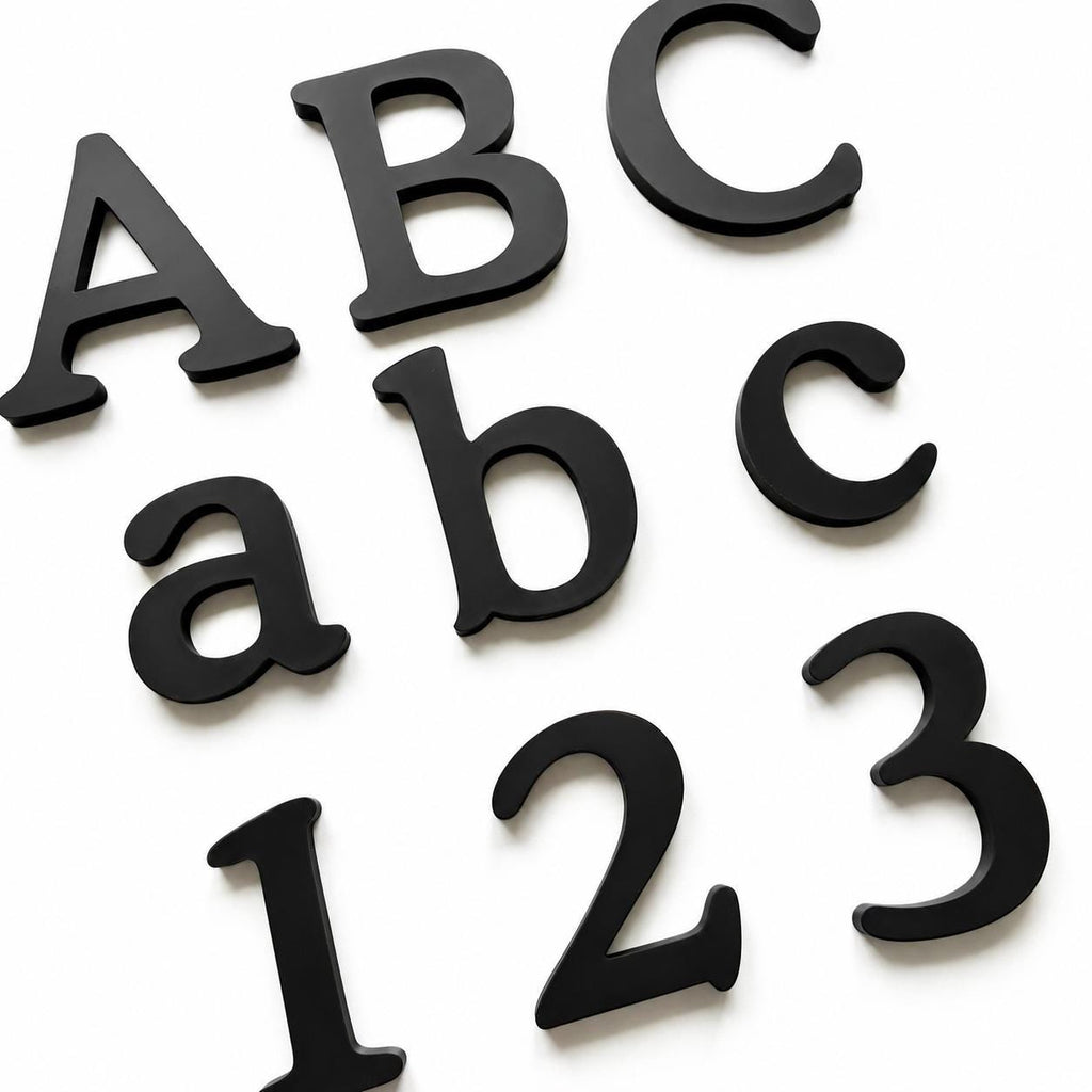 Personalised Letters & Numbers – Indoor Wall Sign Office Business Name Bedroom