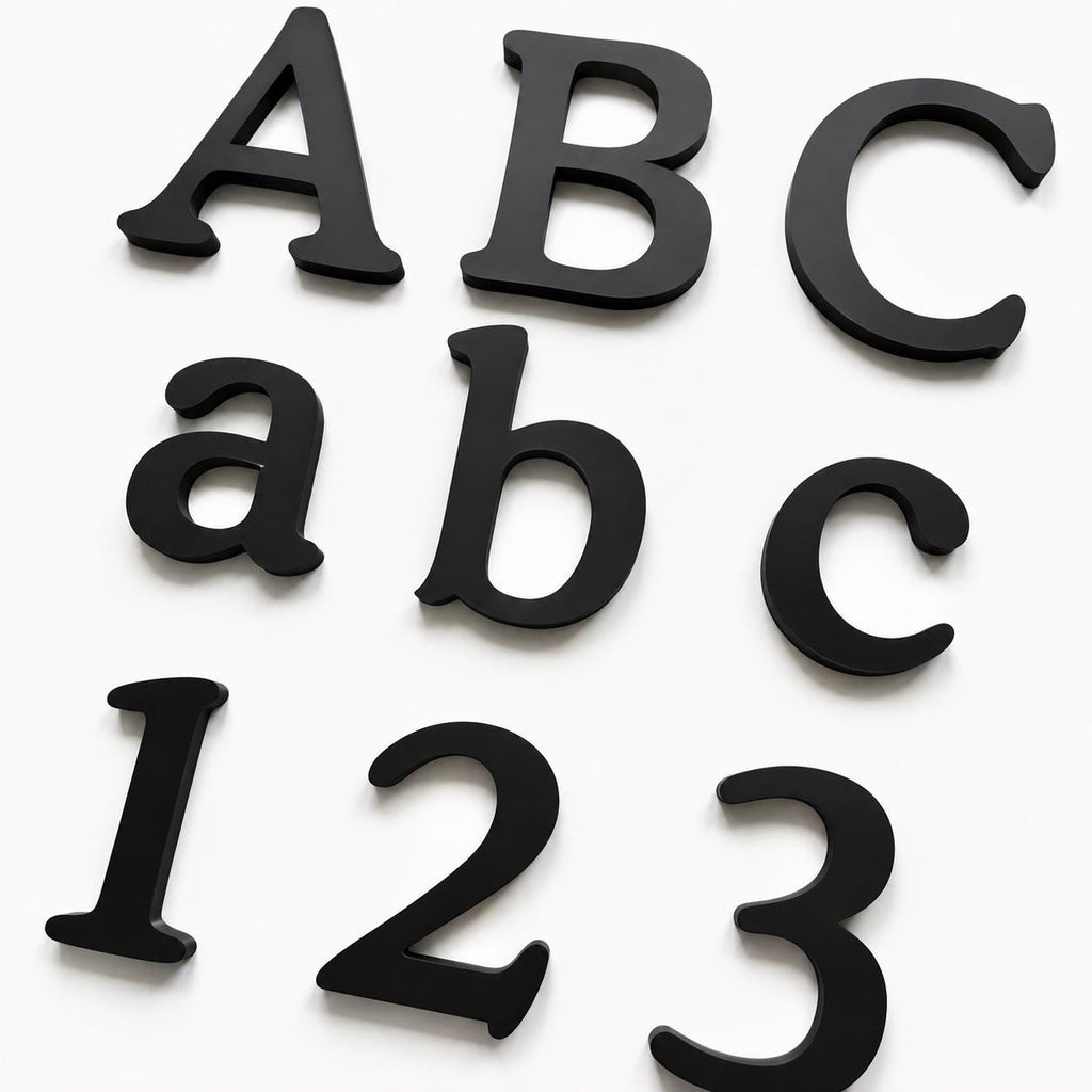 Personalised Letters & Numbers – Indoor/Outdoor Wall Sign Office Business Name