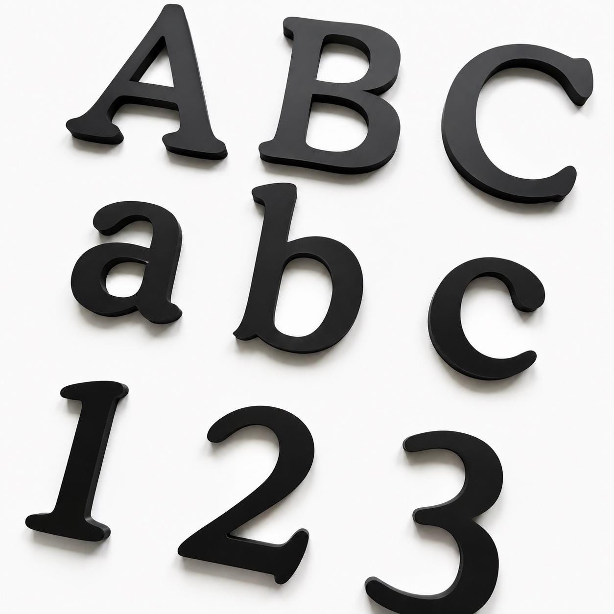 Personalised Letters & Numbers – Indoor/Outdoor Wall Sign Office Business Name