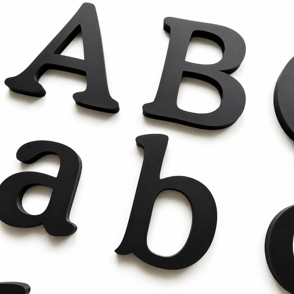 Personalised Letters & Numbers – Indoor Wall Sign Office Business Name Bedroom