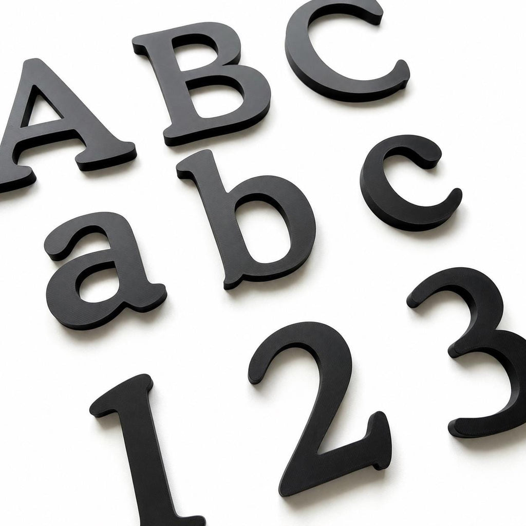 Personalised Letters & Numbers – Indoor Wall Sign Office Business Name Bedroom