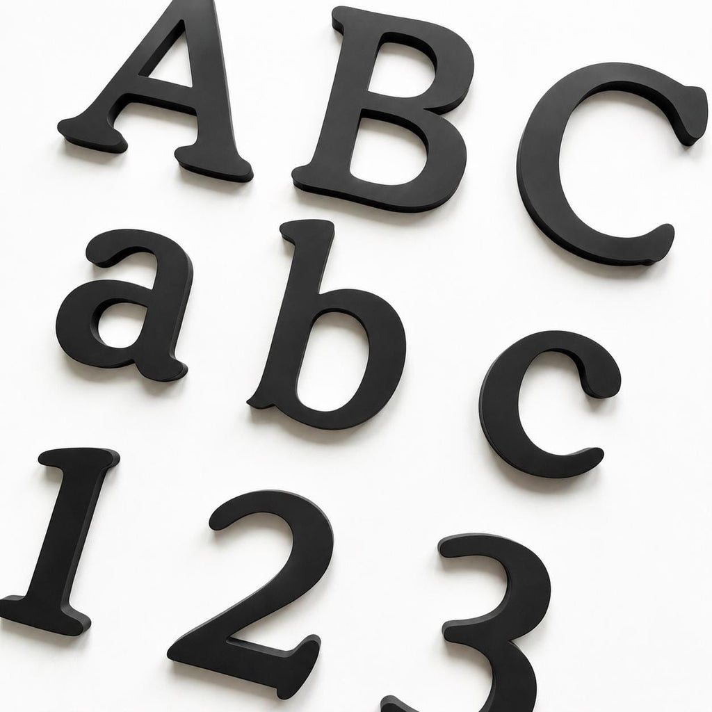 Personalised Letters & Numbers – Indoor Wall Sign Office Business Name Bedroom