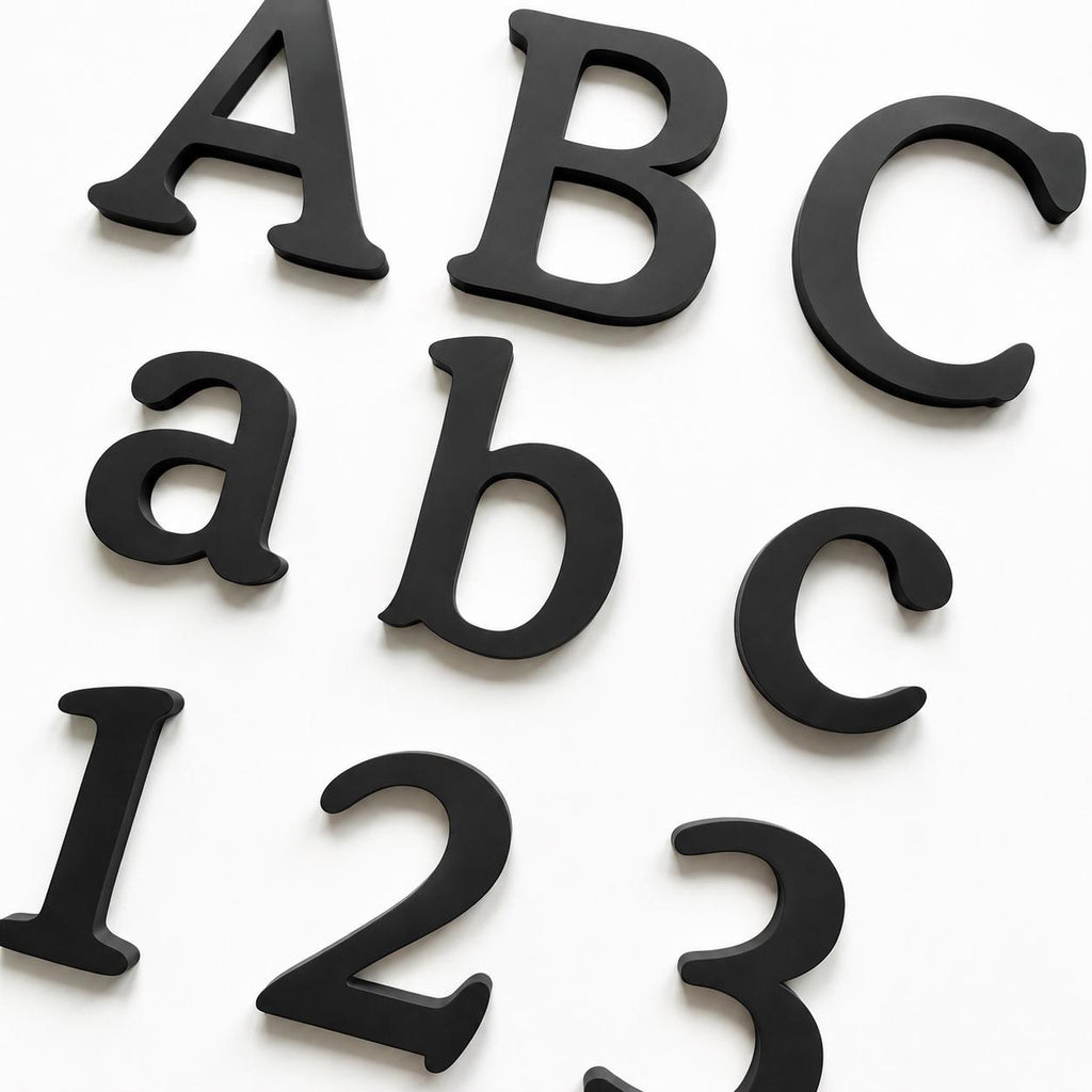 Personalised Letters & Numbers – Indoor/Outdoor Wall Sign Office Business Name