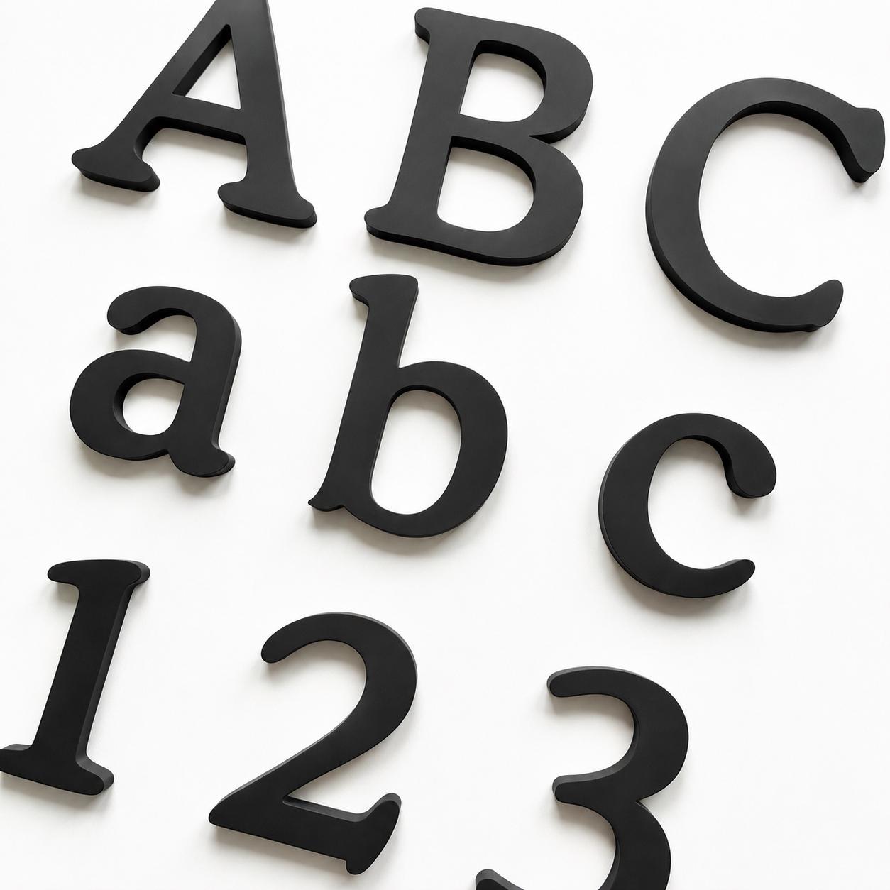 Personalised Letters & Numbers – Indoor/Outdoor Wall Sign Office Business Name