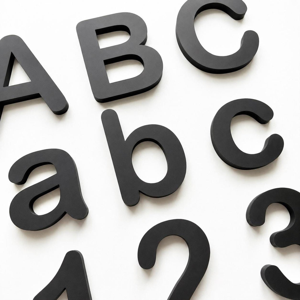 Personalised Letters & Numbers – Indoor Wall Sign Office Business Name Bedroom
