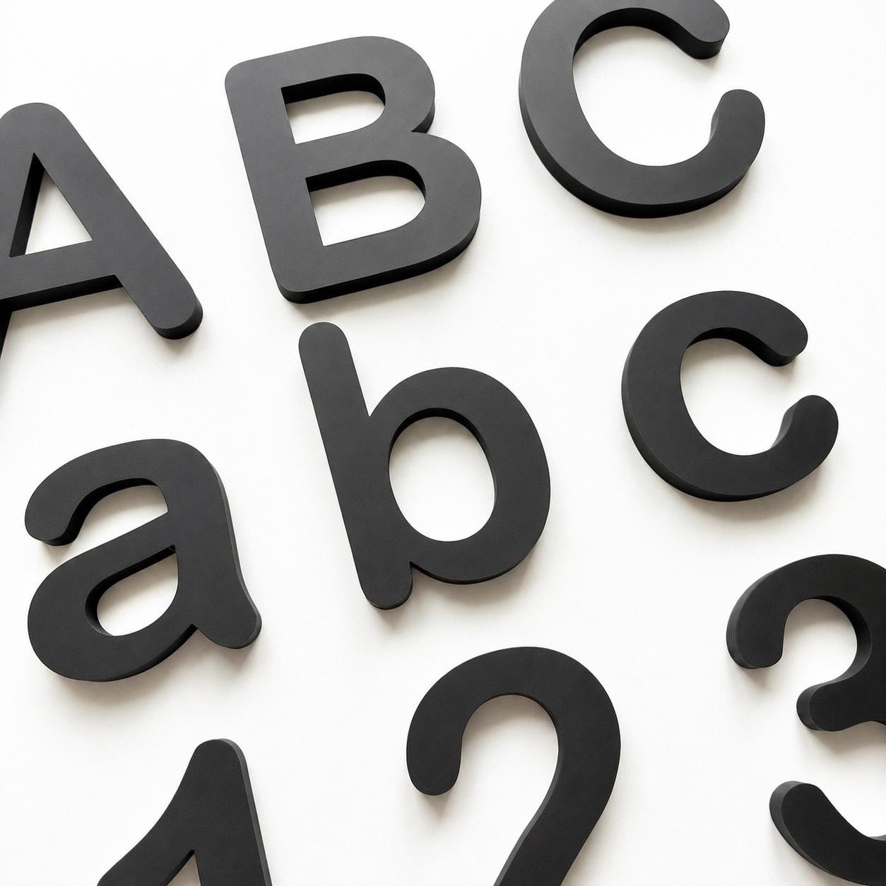 Personalised Letters & Numbers – Indoor Wall Sign Office Business Name Bedroom