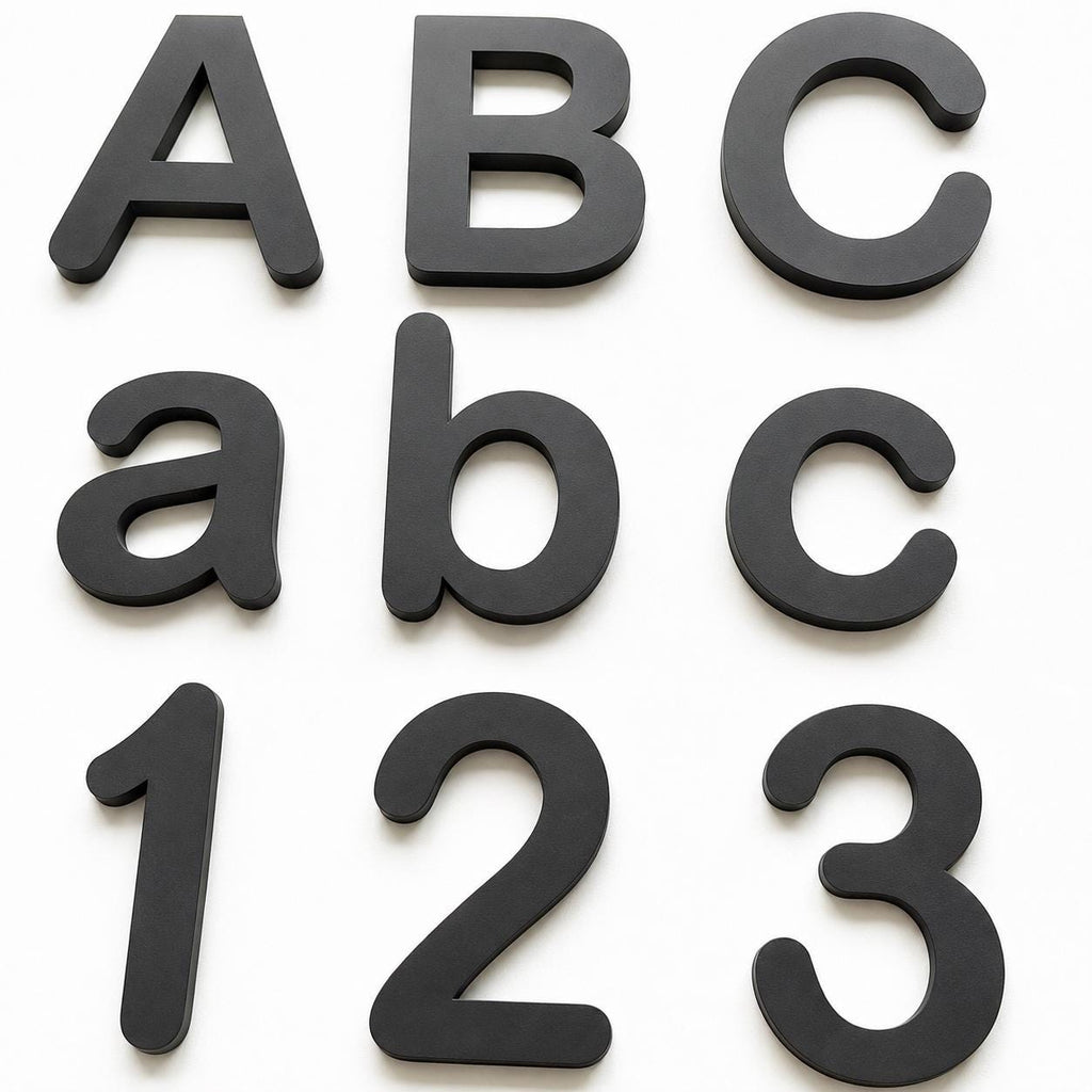 Personalised Letters & Numbers – Indoor Wall Sign Office Business Name Bedroom