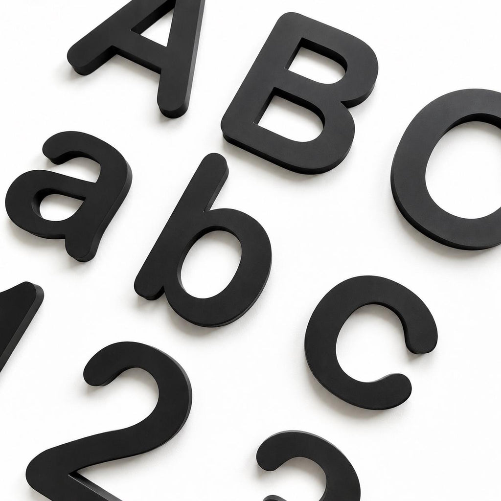 Personalised Letters & Numbers – Indoor/Outdoor Wall Sign Office Business Name