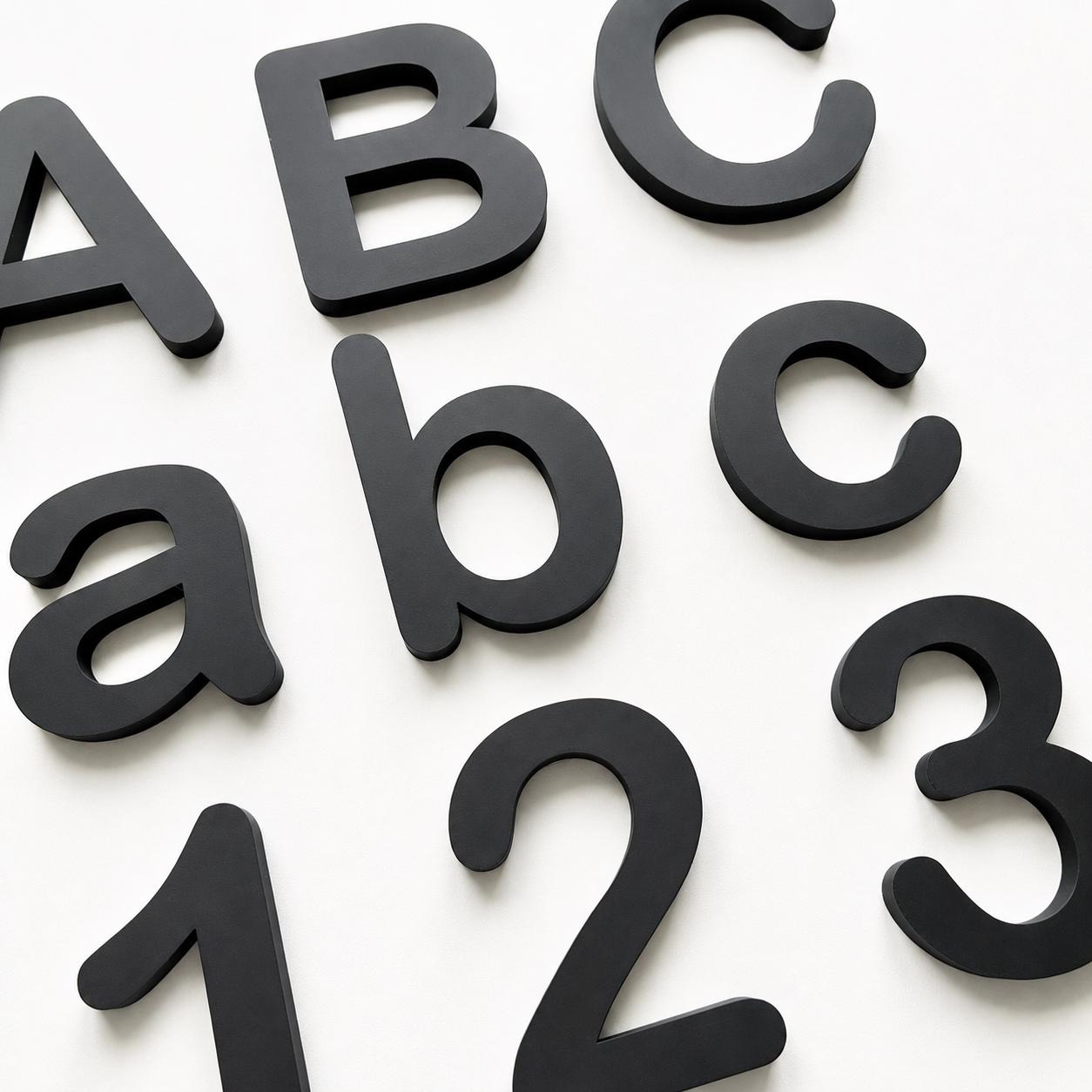 Personalised Letters & Numbers – Indoor/Outdoor Wall Sign Office Business Name