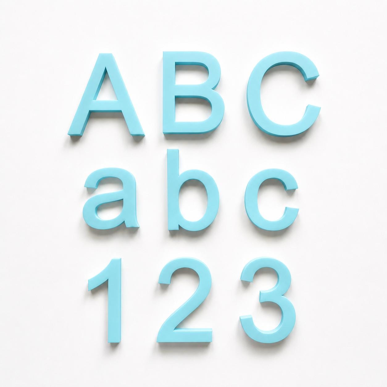 Personalised Letters & Numbers – Indoor Wall Sign Office Business Name Bedroom