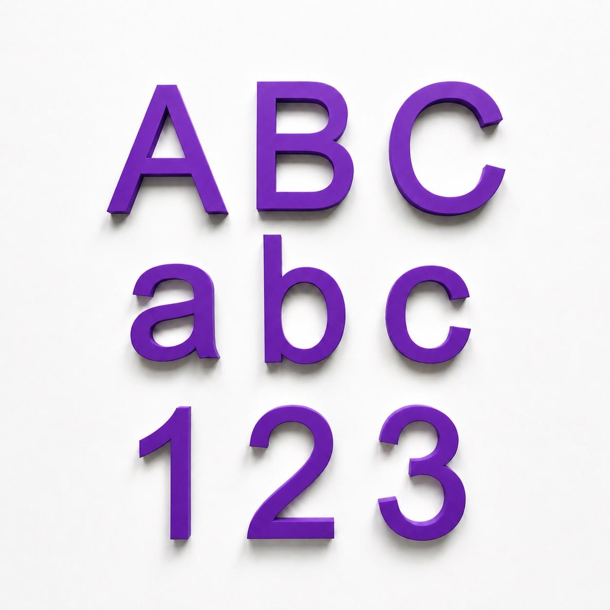 Personalised Letters & Numbers – Indoor Wall Sign Office Business Name Bedroom