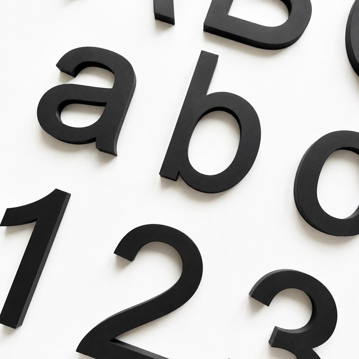 Personalised Letters & Numbers – Indoor Wall Sign Office Business Name Bedroom