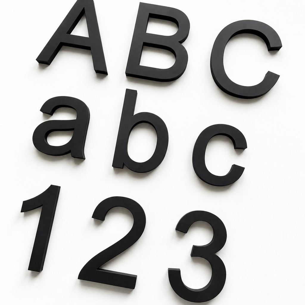 Personalised Letters & Numbers – Indoor Wall Sign Office Business Name Bedroom