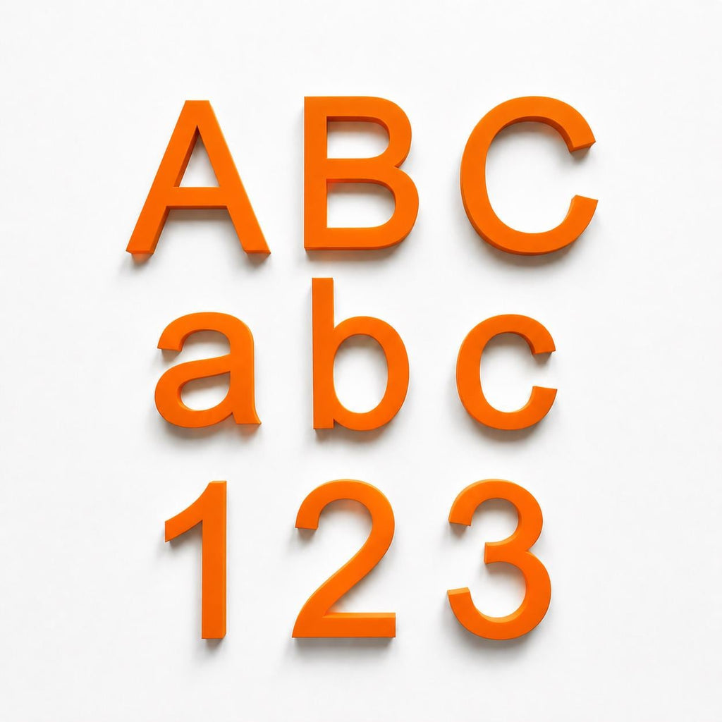 Personalised Letters & Numbers – Indoor/Outdoor Wall Sign Office Business Name