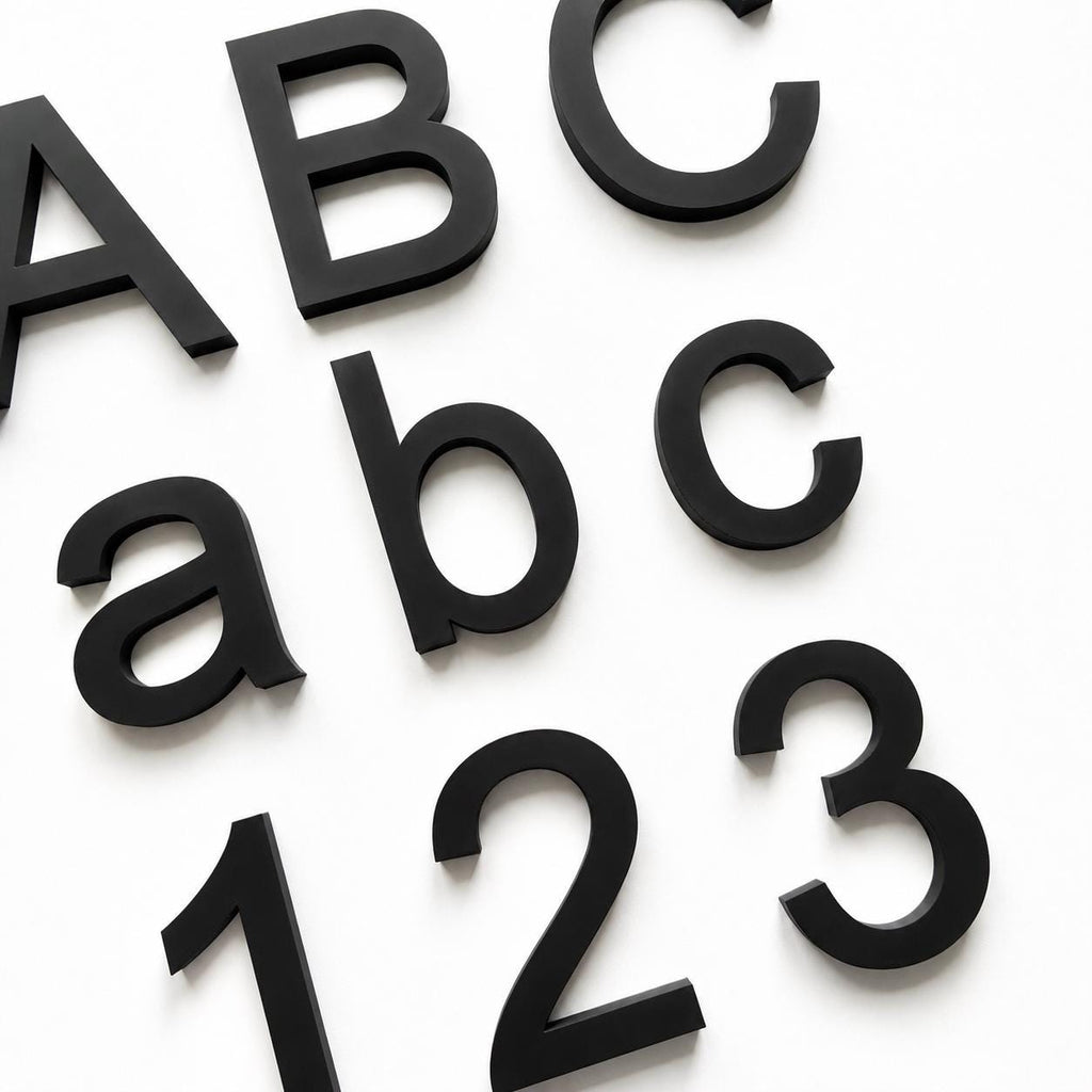 Personalised Letters & Numbers – Indoor/Outdoor Wall Sign Office Business Name