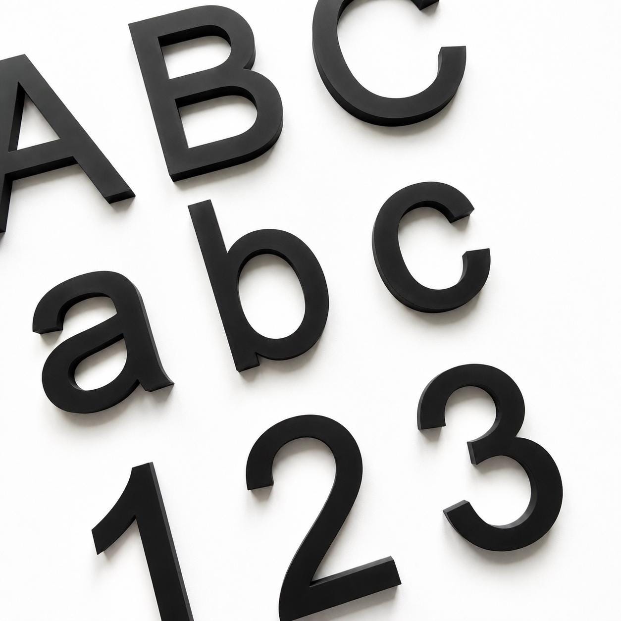 Personalised Letters & Numbers – Indoor/Outdoor Wall Sign Office Business Name