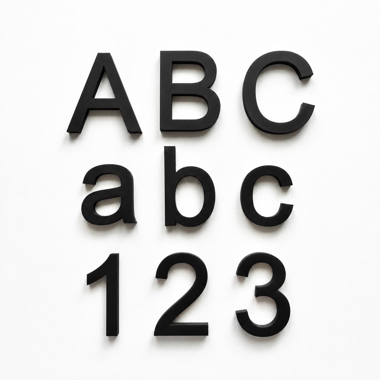 Personalised Letters & Numbers – Indoor/Outdoor Wall Sign Office Business Name