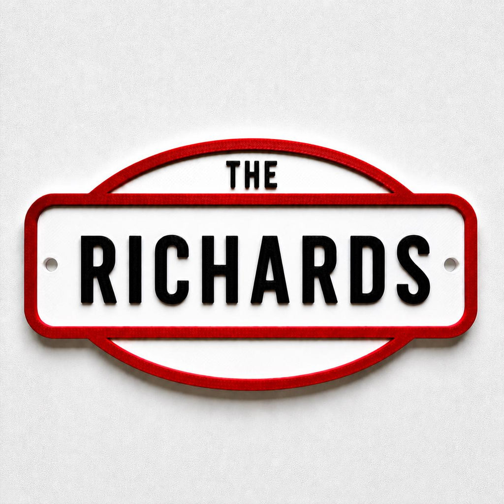 Personalised Text Sign - Novelty Man Cave Workshop Garage Shed Funny Gift Plaque
