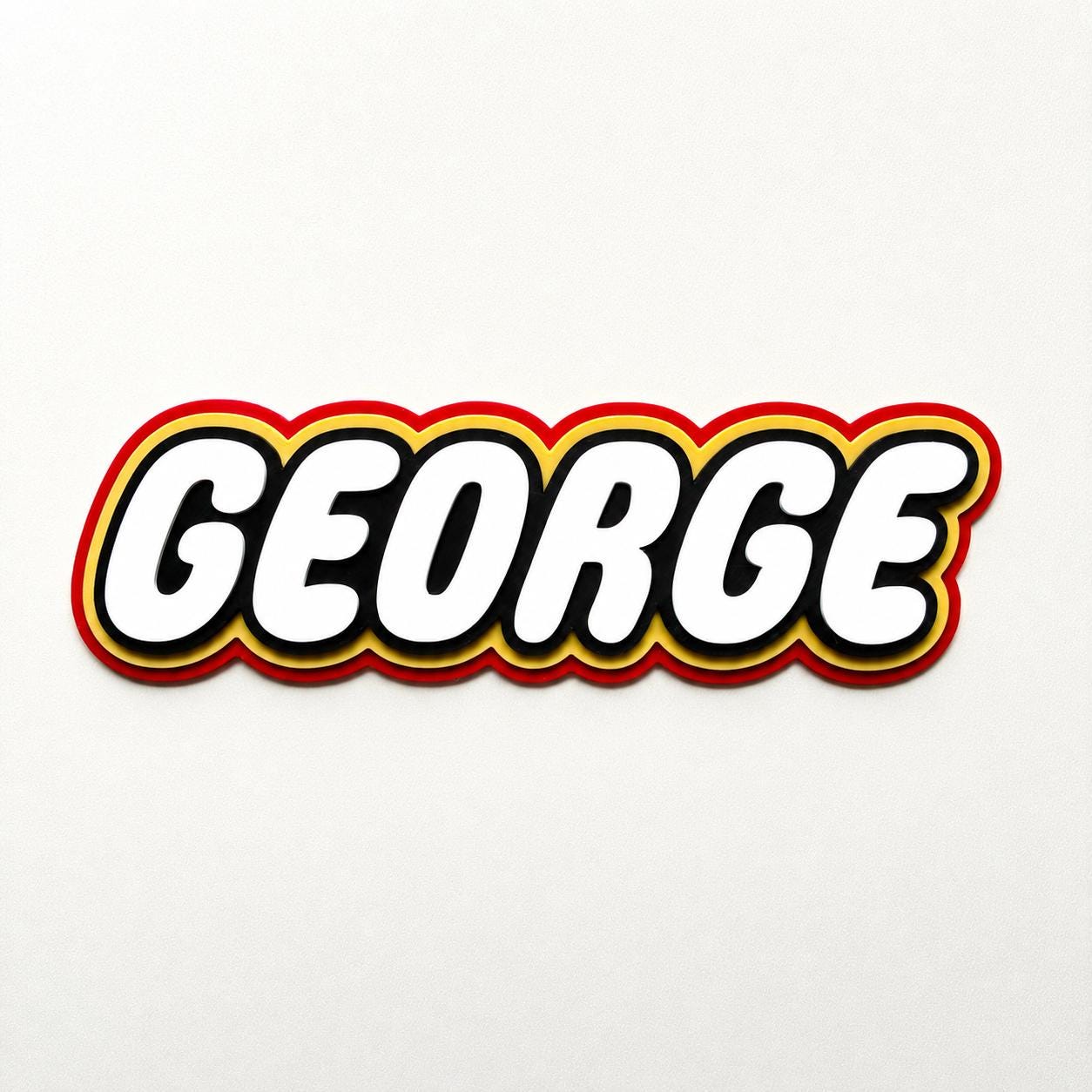 Personalised Kids Name Door Sign – Custom Girls Boys Bedroom Decoration Plate