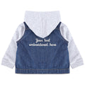 Embroidered Personalised Toddler & Kids Denim Jacket Boys Girls Your Text Name