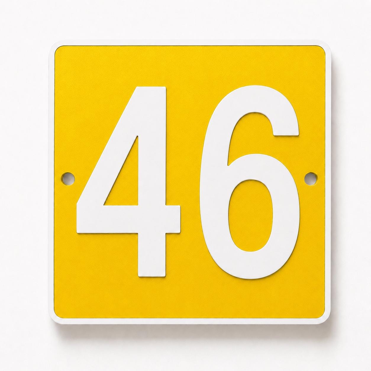 Personalised House Number Sign – Custom Home Front Door Gate Plate Plaque