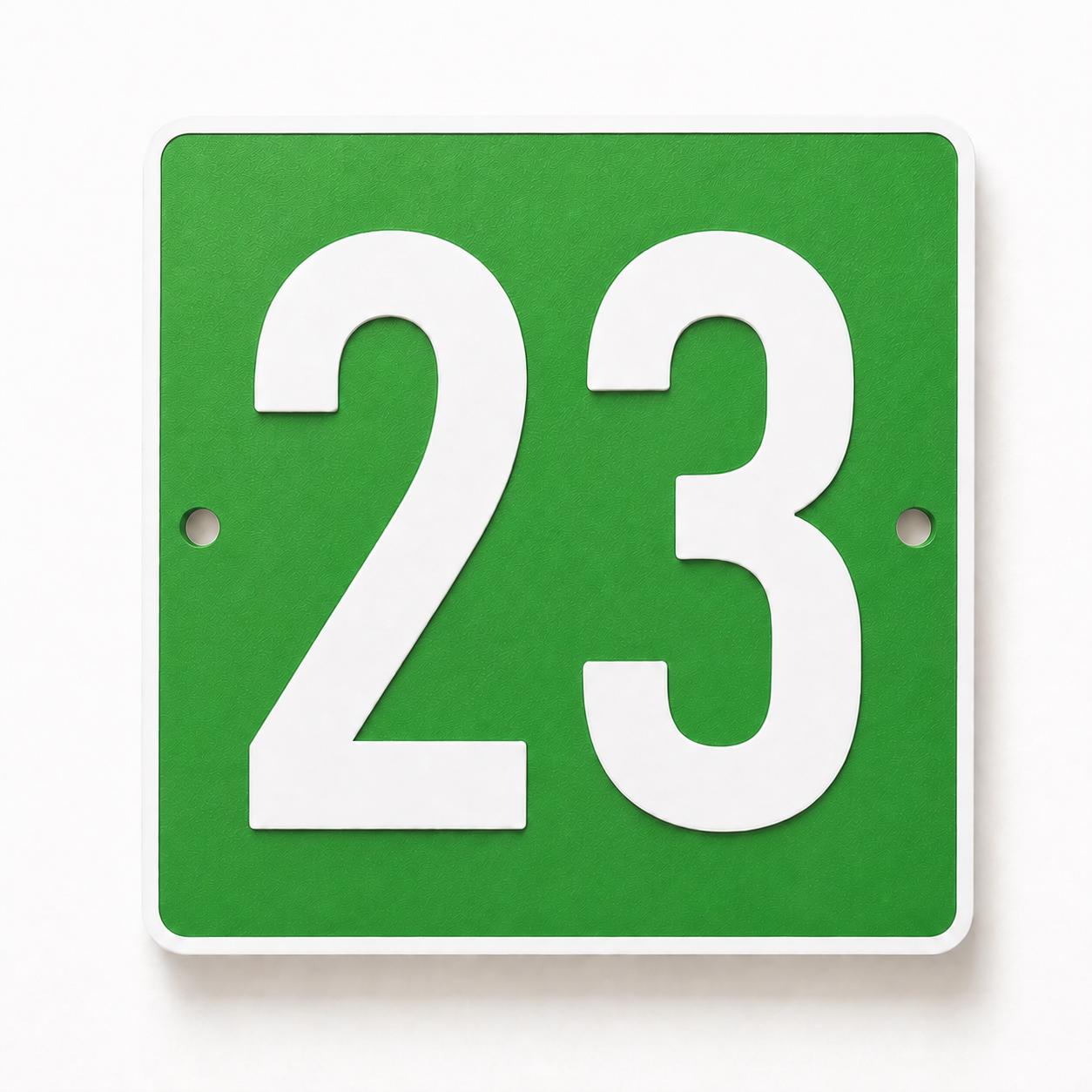 Personalised House Number Sign – Custom Home Front Door Gate Plate Plaque