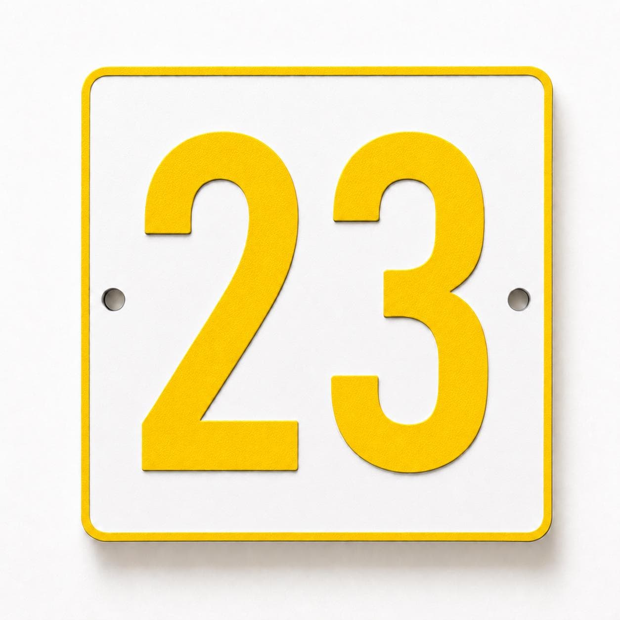 Personalised House Number Sign – Custom Home Front Door Gate Plate Plaque