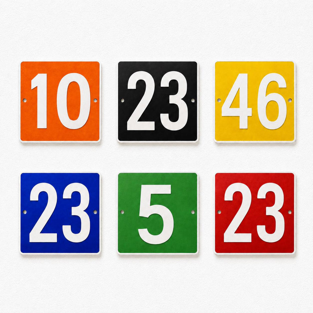 Personalised House Number Sign – Custom Home Front Door Gate Plate Plaque