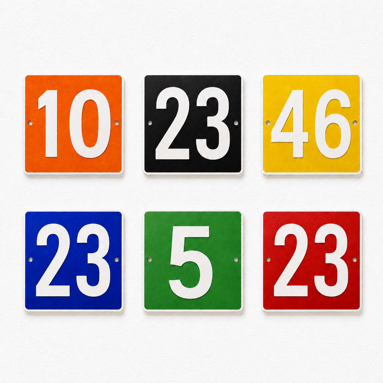 Personalised House Number Sign – Custom Home Front Door Gate Plate Plaque