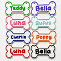 Personalised Dog Name Bone Sign – Custom Pet Crate Cage House Decoration Plate