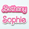 Personalised Name Door Sign – Custom Girls Bedroom Decoration Plate Plaque