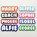 Personalised Kids Name Door Sign – Custom Girls Boys Bedroom Decoration Plate