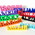 Personalised 3D Name Freestanding Sign – Custom Girls Boys Bedroom Decoration