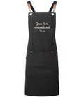 Embroidered Personalised Text Apron Custom Name Business Kitchen Baking Gift