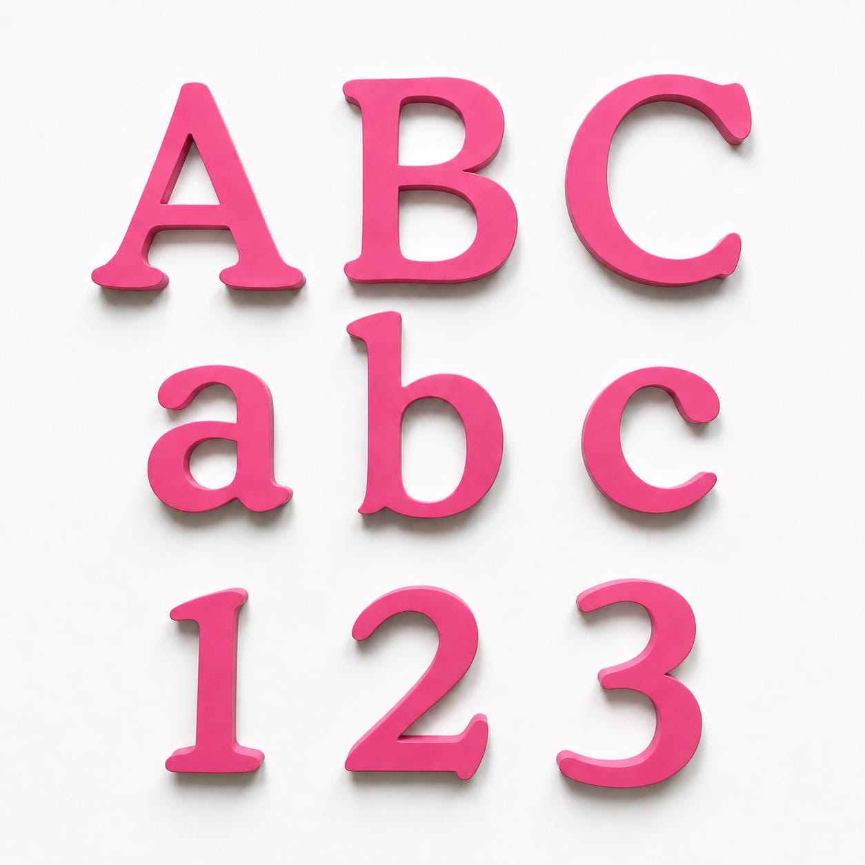Personalised Letters & Numbers – Indoor Wall Sign Office Business Name Bedroom