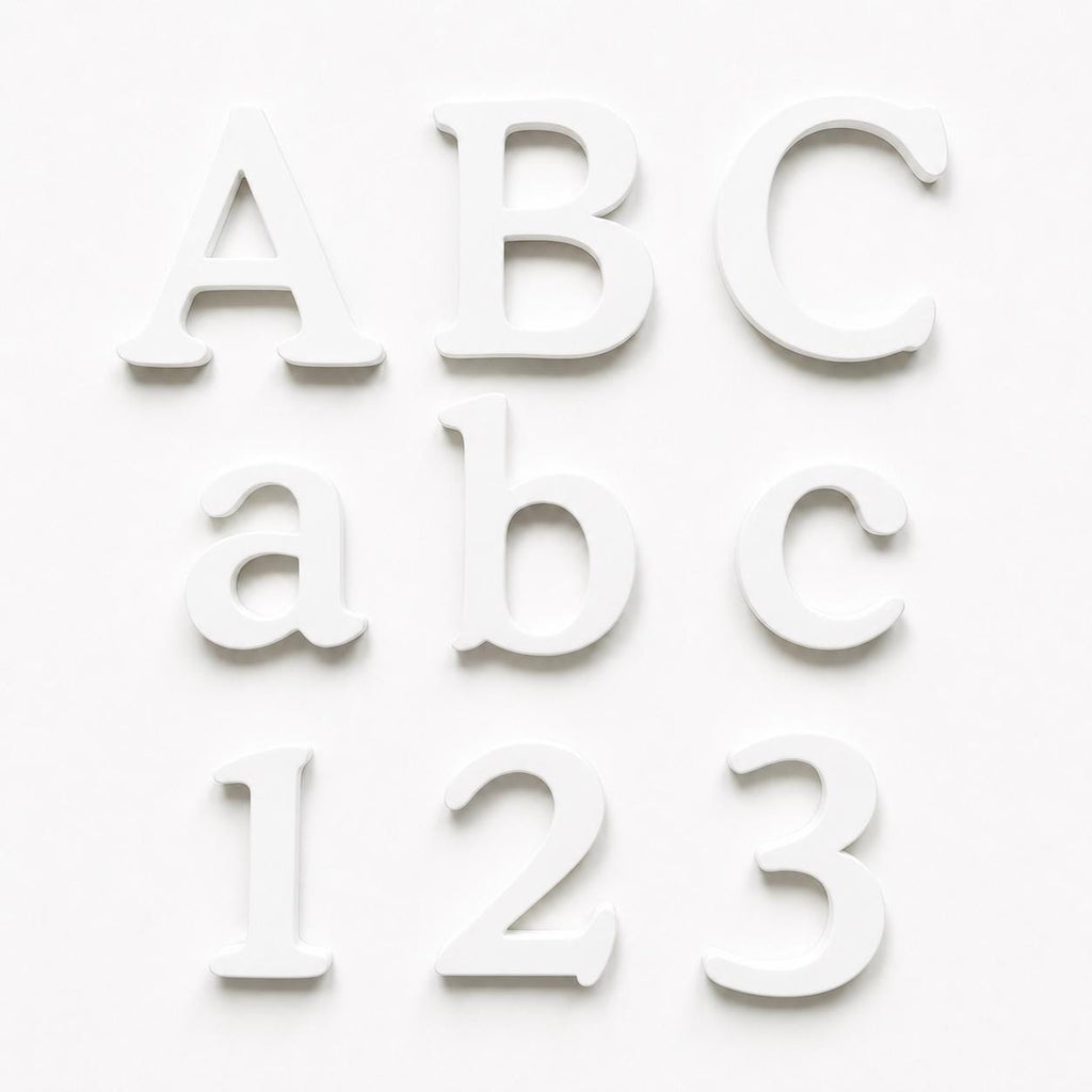 Personalised Letters & Numbers – Indoor Wall Sign Office Business Name Bedroom
