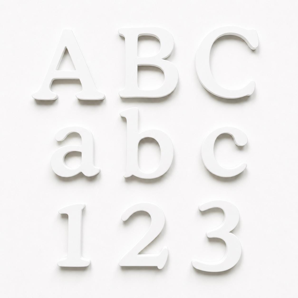 Personalised Letters & Numbers – Indoor Wall Sign Office Business Name Bedroom