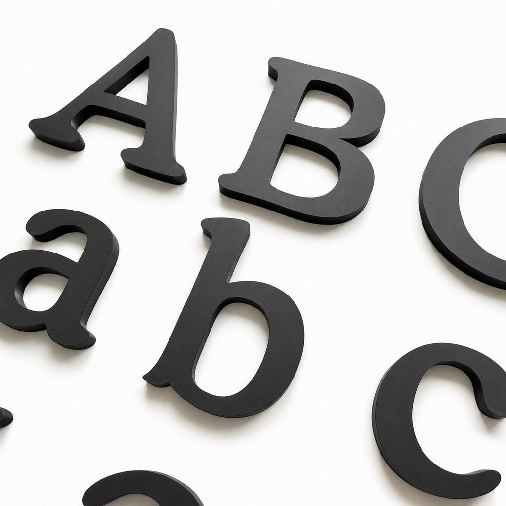 Personalised Letters & Numbers – Indoor Wall Sign Office Business Name Bedroom
