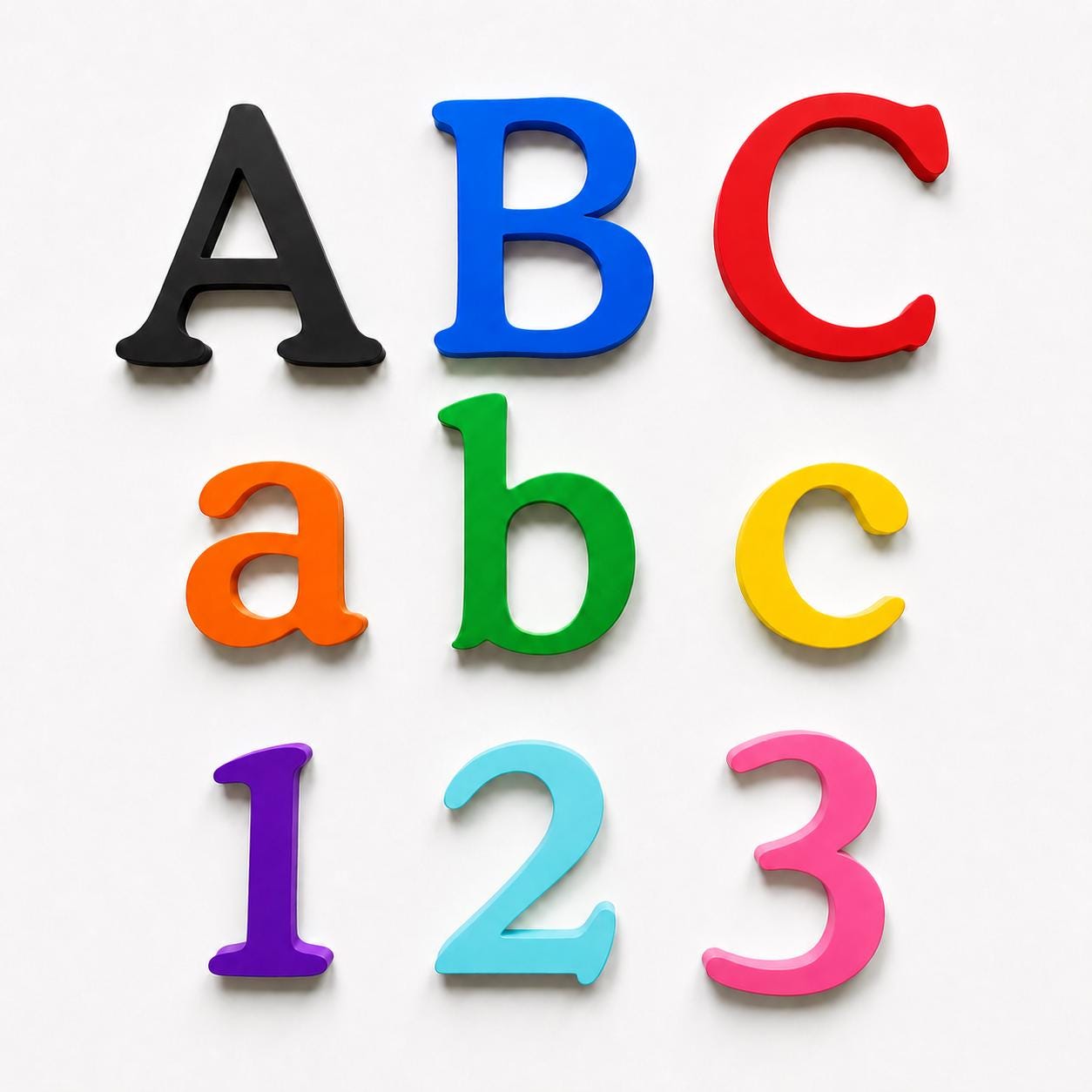 Personalised Letters & Numbers – Indoor Wall Sign Office Business Name Bedroom