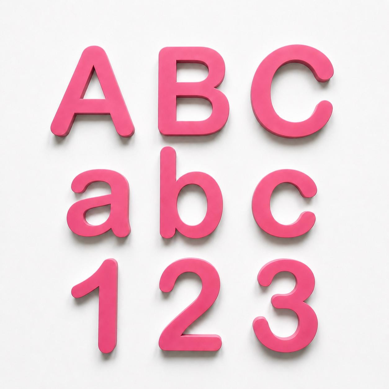 Personalised Letters & Numbers – Indoor Wall Sign Office Business Name Bedroom