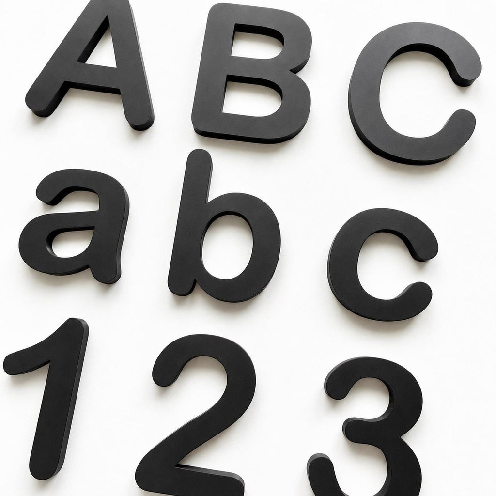 Personalised Letters & Numbers – Indoor Wall Sign Office Business Name Bedroom