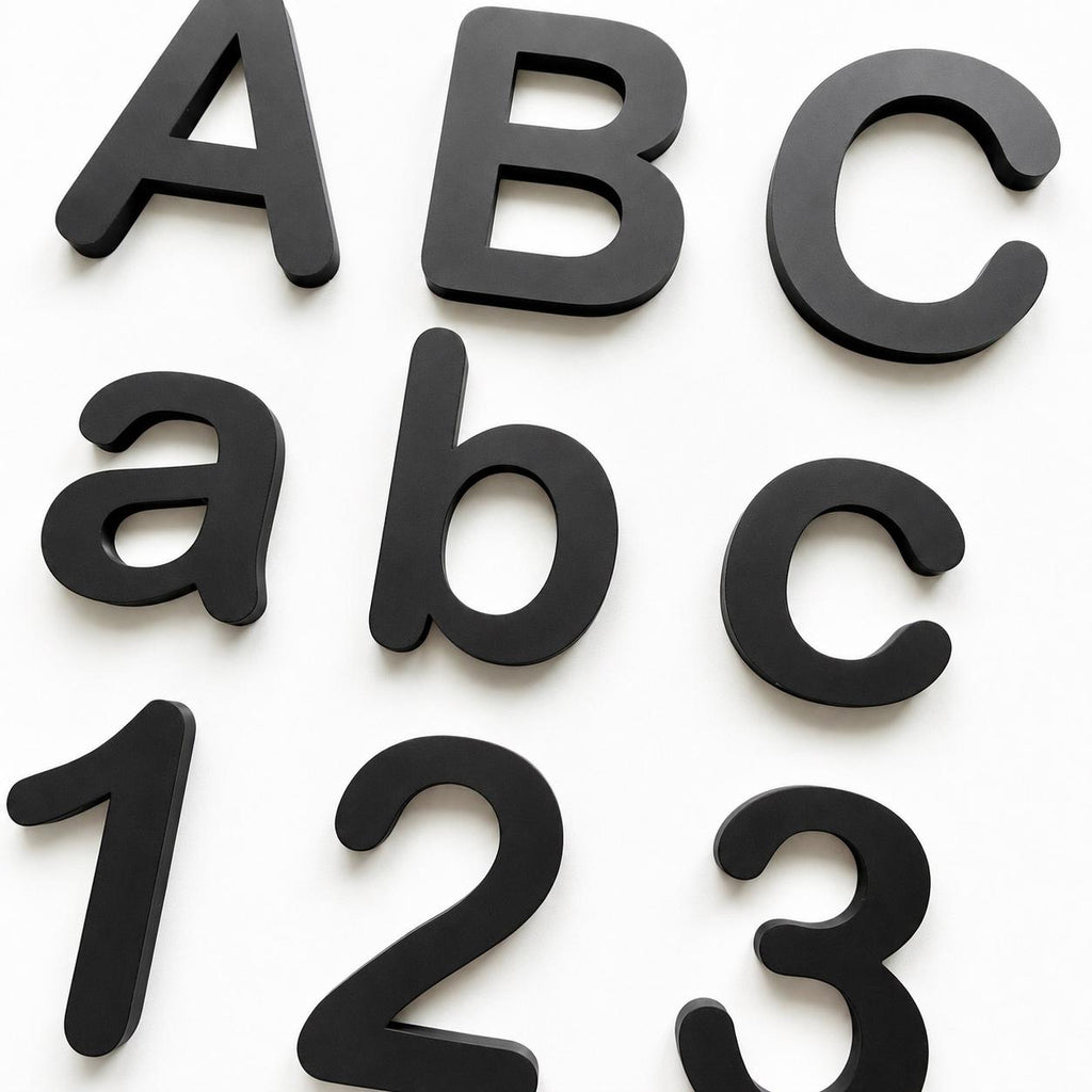 Personalised Letters & Numbers – Indoor Wall Sign Office Business Name Bedroom