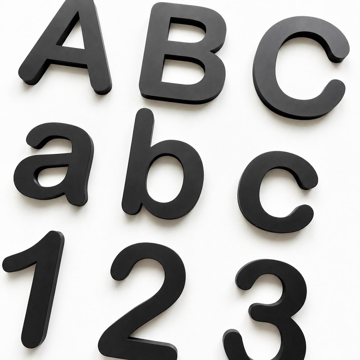 Personalised Letters & Numbers – Indoor Wall Sign Office Business Name Bedroom
