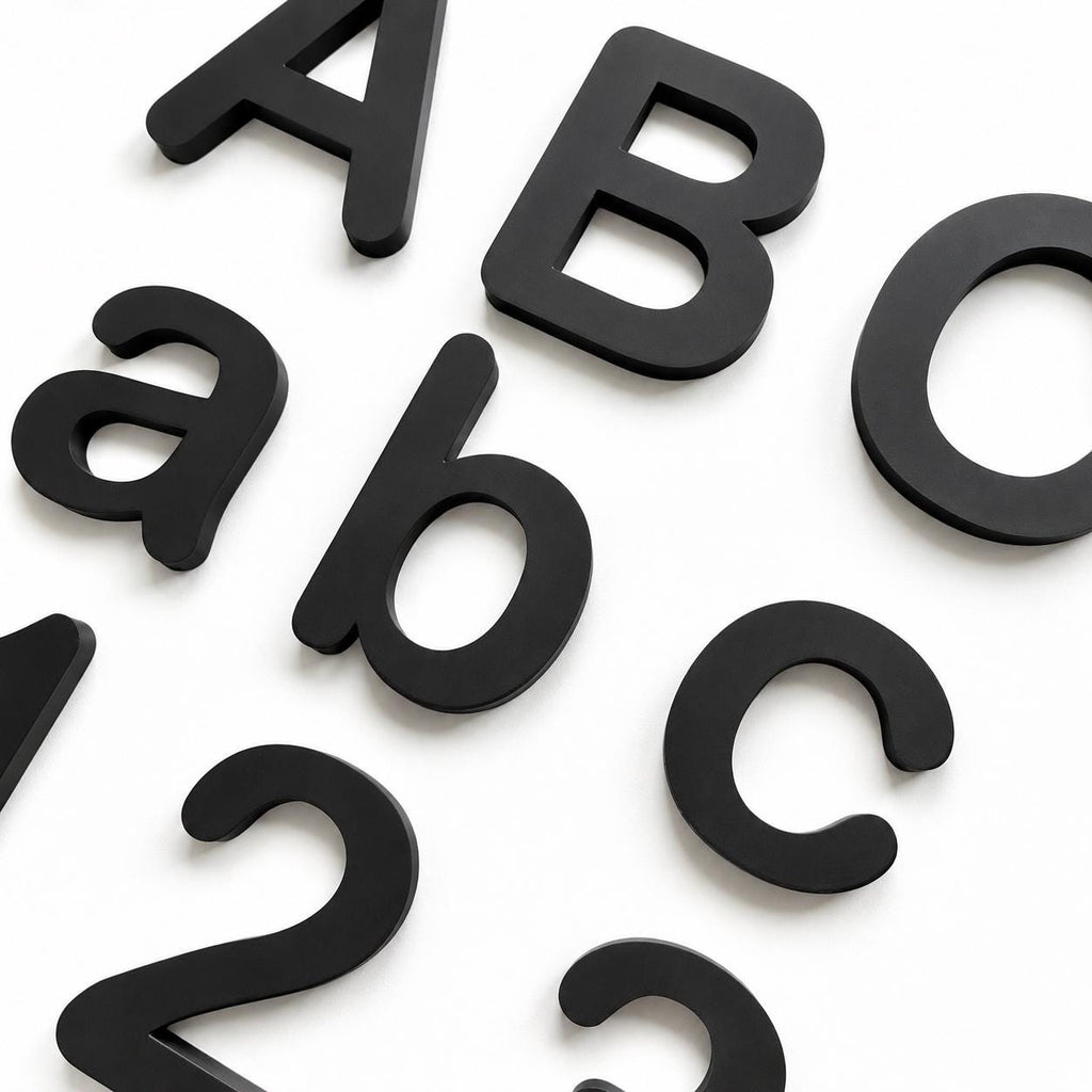 Personalised Letters & Numbers – Indoor Wall Sign Office Business Name Bedroom